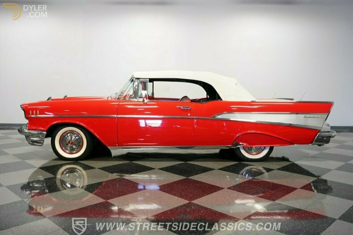 1957 Chevrolet Bel Air Convertible, foto 8
