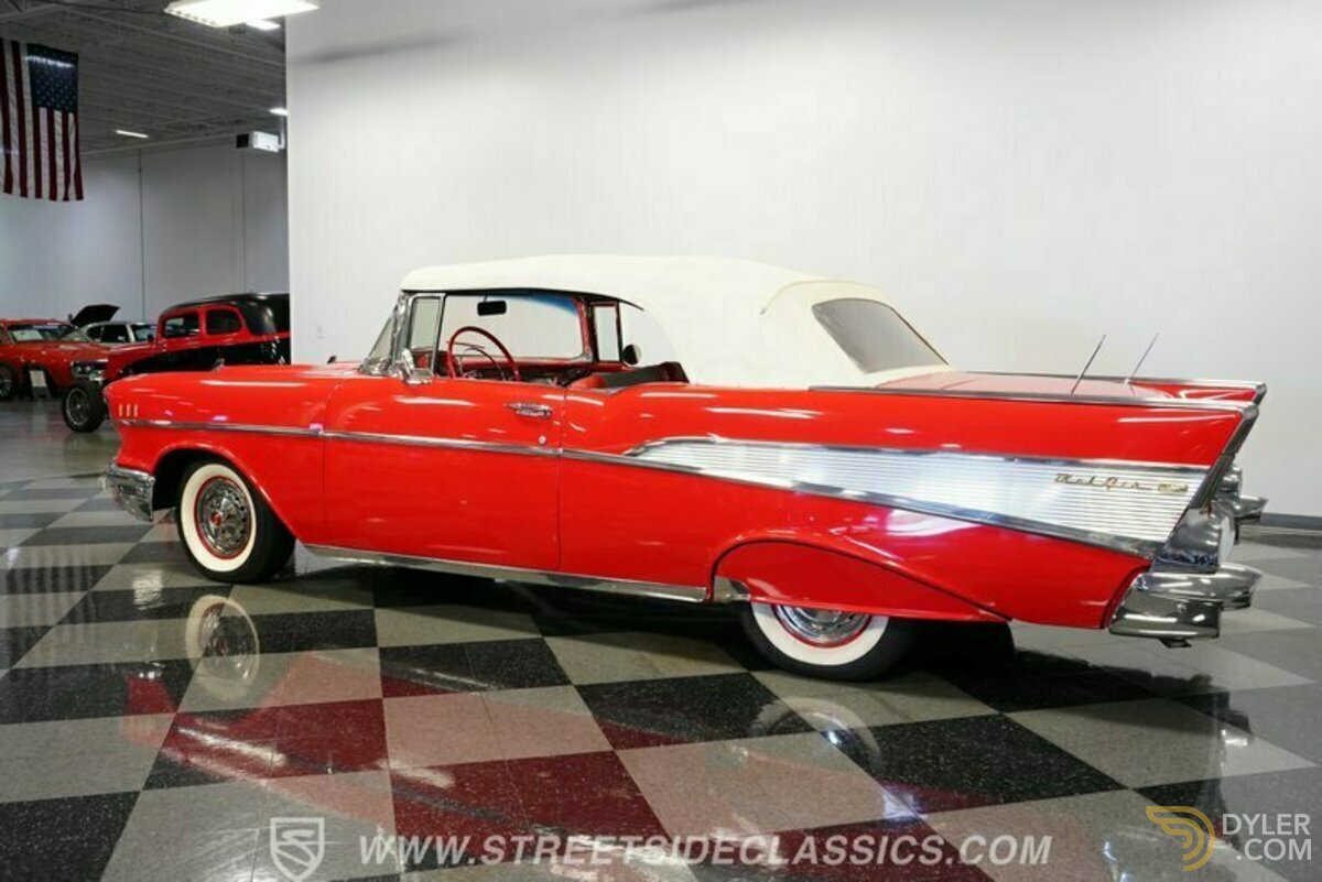 1957 Chevrolet Bel Air Convertible, foto 9