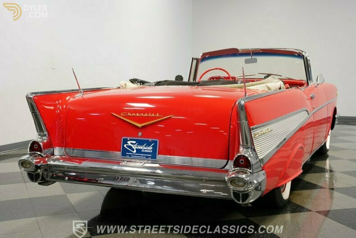 1957 Chevrolet Bel Air Convertible, foto 12