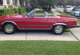 Mercedes-Benz 560 SL Cabriolet / Roadster 1987 Red Mercedes-Benz 560 SL Cabriolet / Roadster 1987 Red Car for Sale. 344068