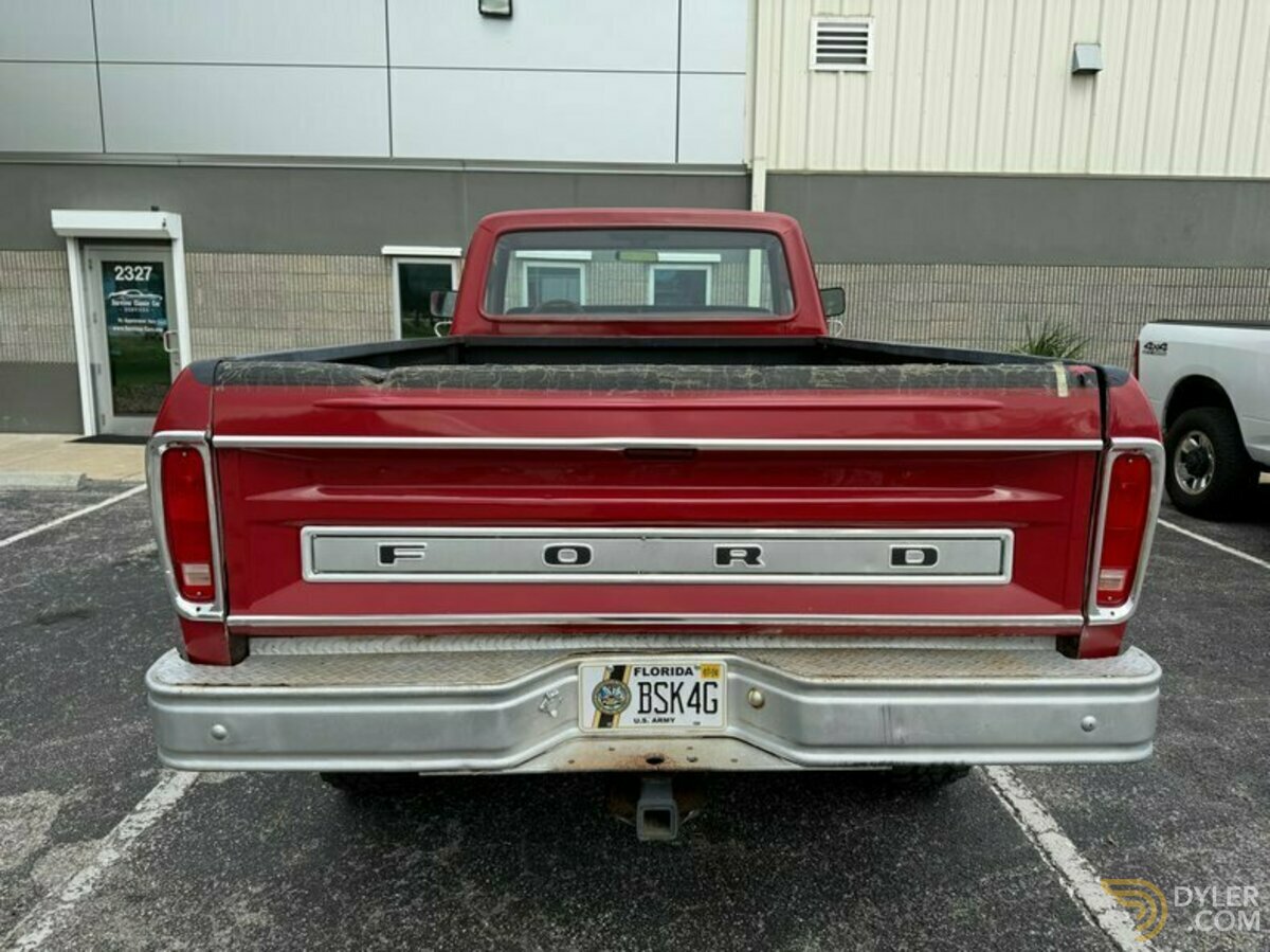 1973 Ford F-250 Custom 4x4, foto 8