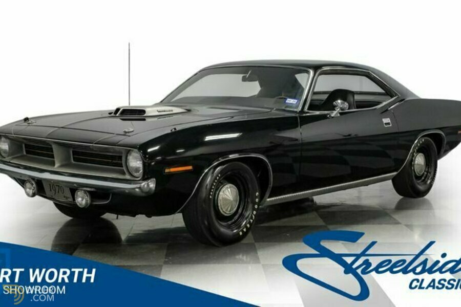 Plymouth Cuda 440 6-Pack Coupe 1970 Black