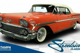 Chevrolet Impala Convertible Cabriolet / Roadster 1958 Red