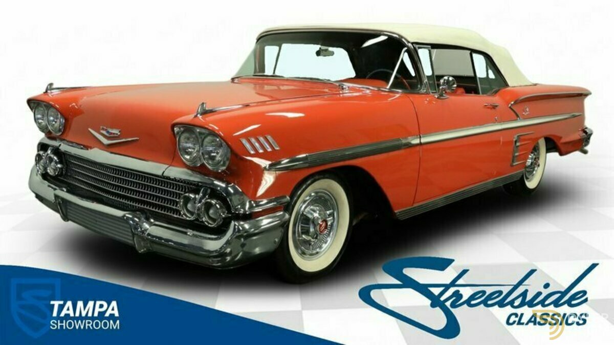 1958 Chevrolet Impala Convertible, foto 1