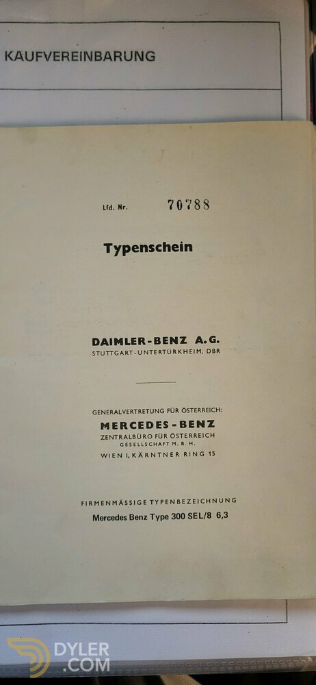 1972 Mercedes-Benz 300 SEL, foto 3