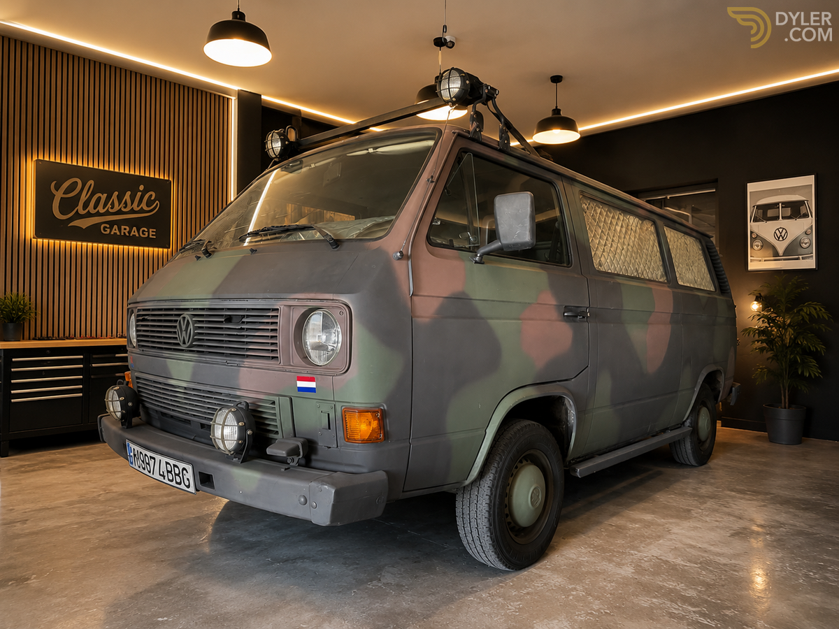 1989 Volkswagen T3 VW T3 MILITAR, foto 3