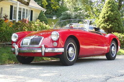 MG MGA Roadster Cabriolet / Roadster 1960 Rosso