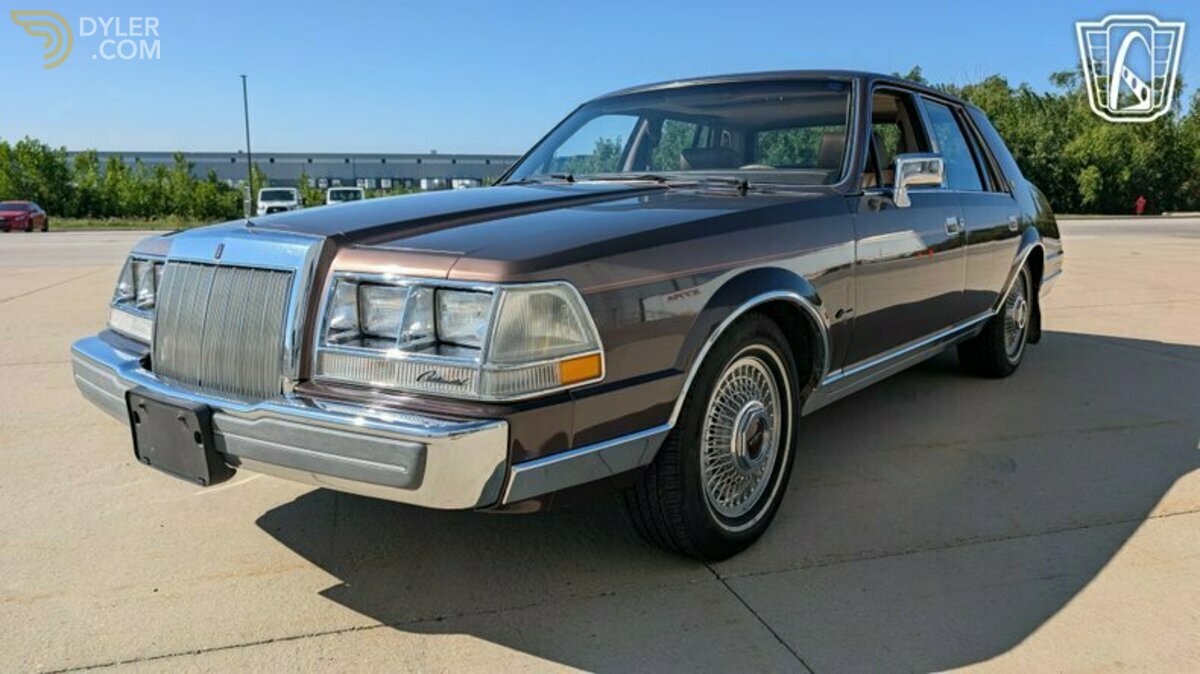 1987 Lincoln Continental, foto 3