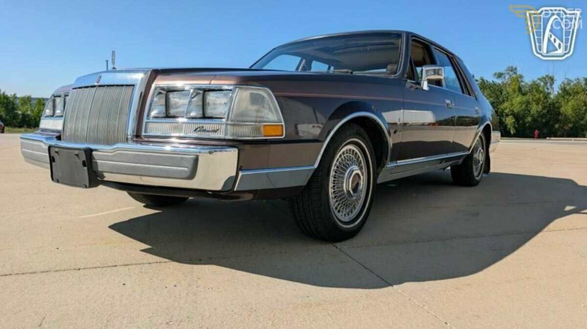 1987 Lincoln Continental, foto 4