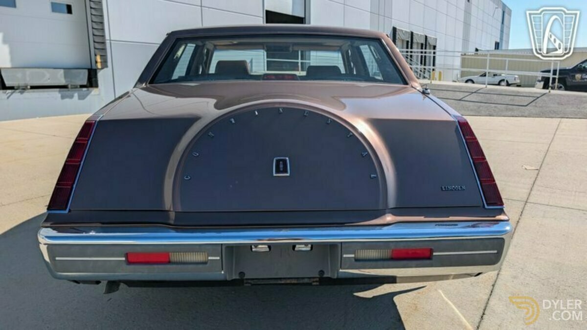 1987 Lincoln Continental, foto 12