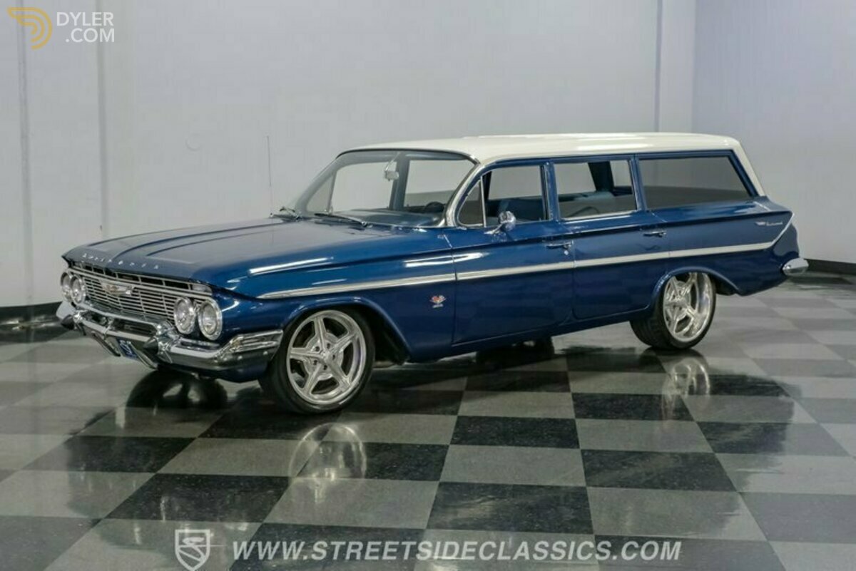 1961 Chevrolet Bel Air Parkwood Wagon, foto 6