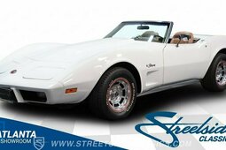 Chevrolet Corvette Convertible Cabriolet / Roadster 1975 White