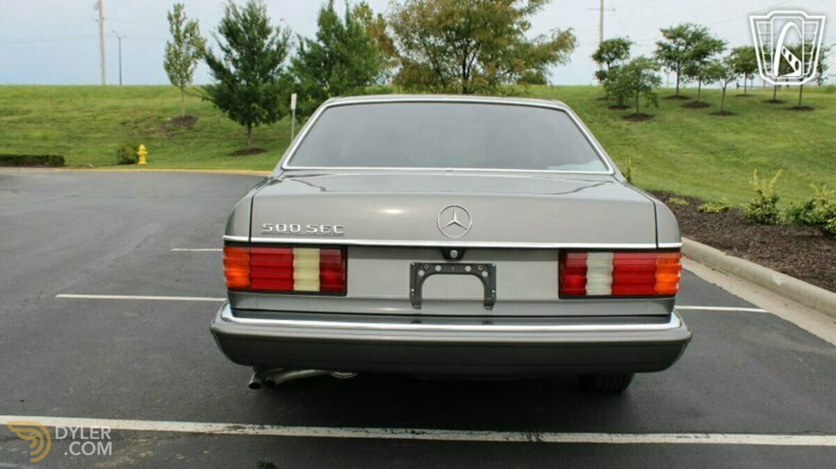 1984 Mercedes-Benz 500 SEC, foto 4