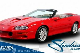 Chevrolet Camaro SS Convertible Cabriolet / Roadster 2002 Red