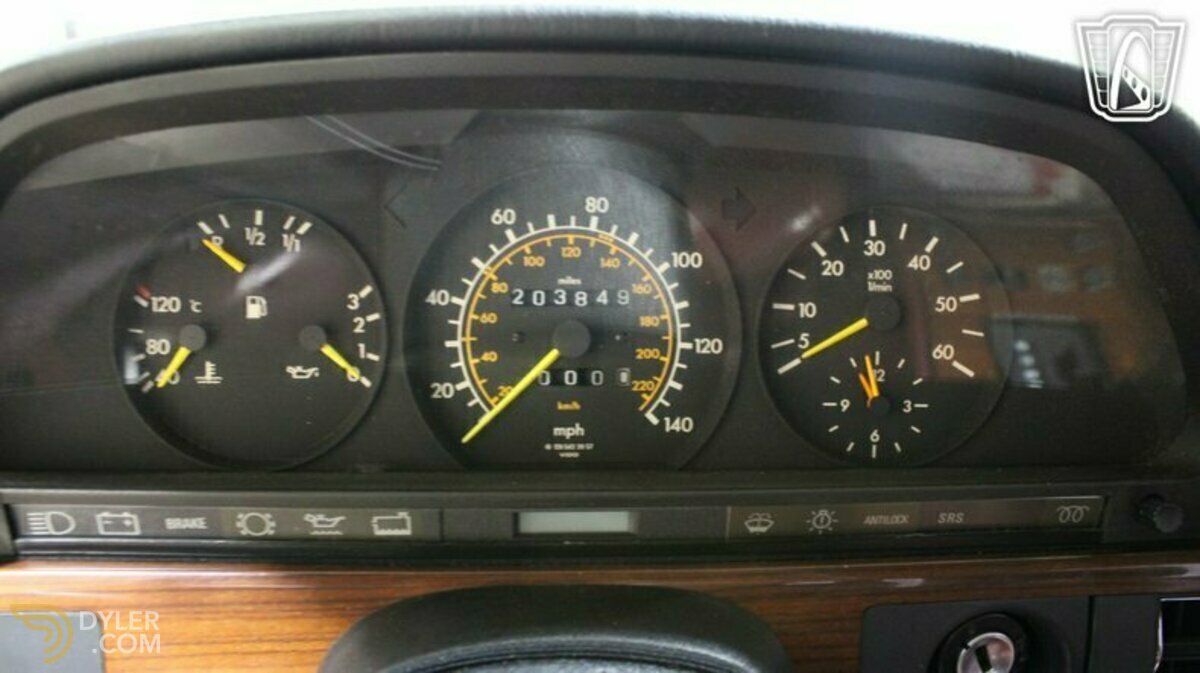 1987 Mercedes-Benz 350 SDL, foto 12
