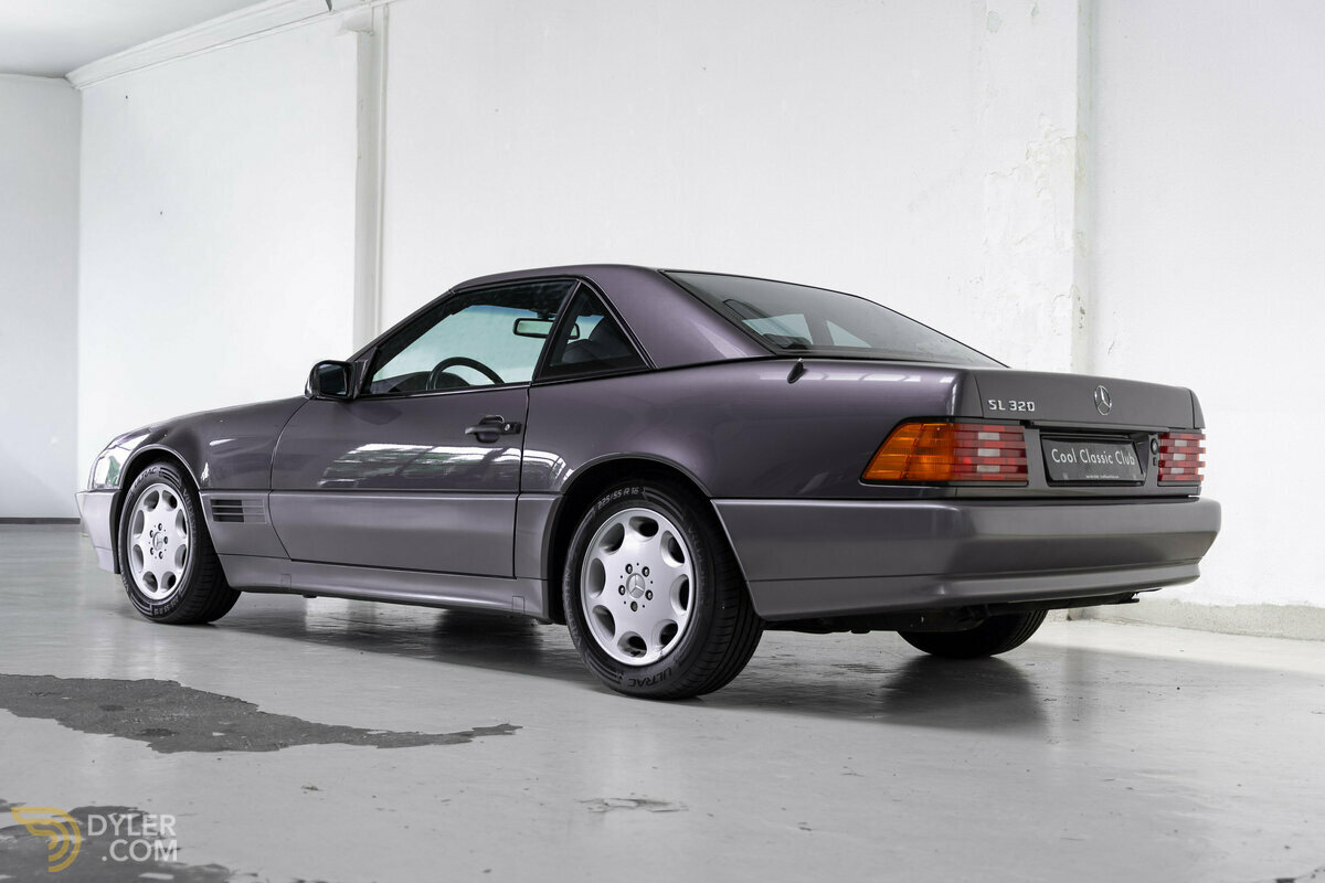 1993 Mercedes-Benz SL 320 320SL - Bronite Metallic - Hardtop - Full History, foto 11