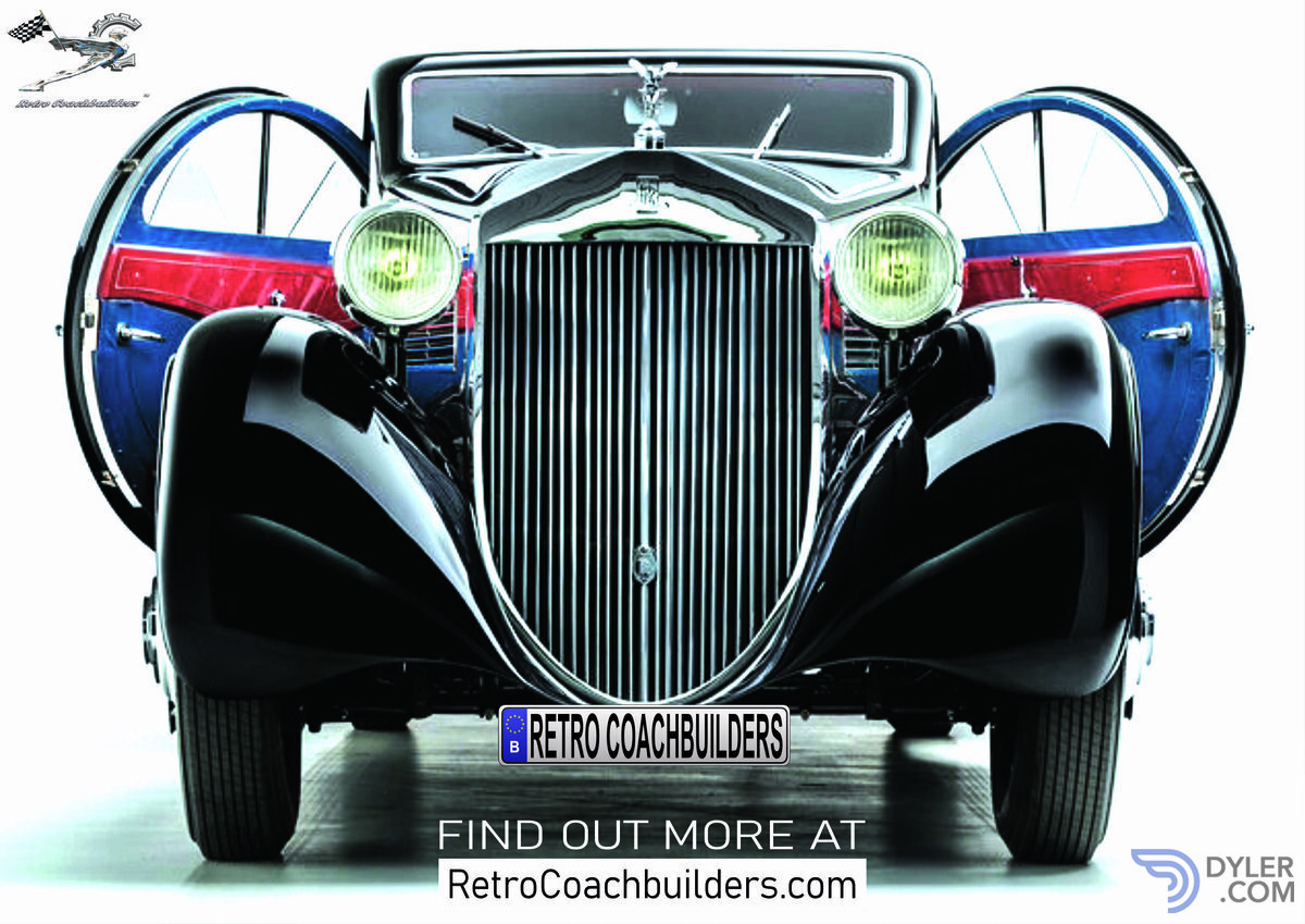 1925 Rolls-Royce Phantom Jonckheere Reborn by Retro Coachbuilders, foto 2