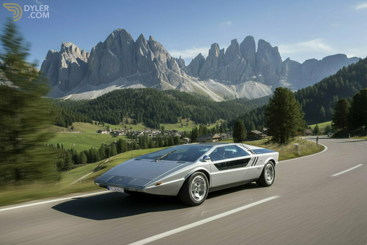 1971 Maserati Boomerang Concept Reborn by Retro Coachbuilders, foto 1
