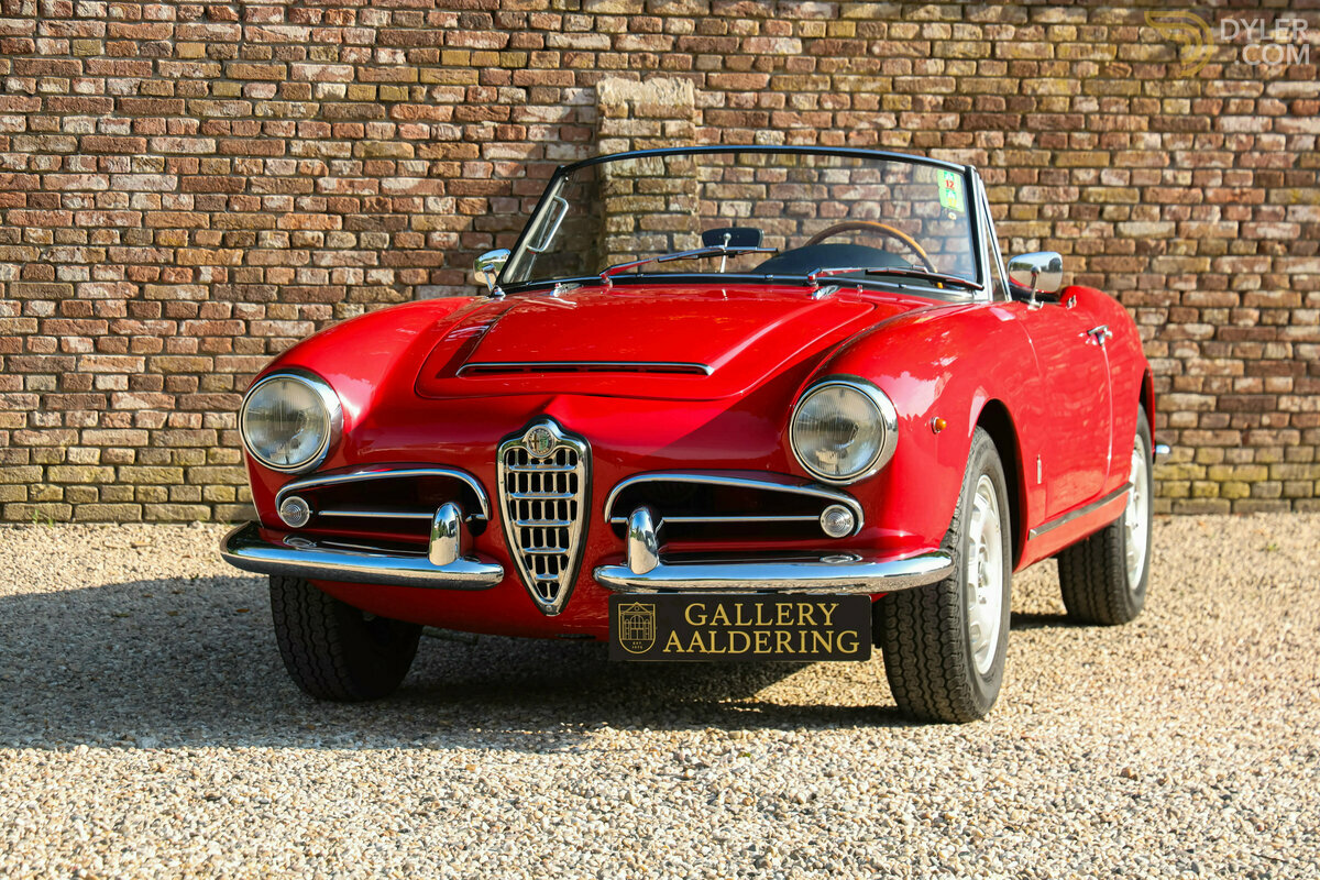 1963 Alfa Romeo Giulia 1600 Spider, foto 2
