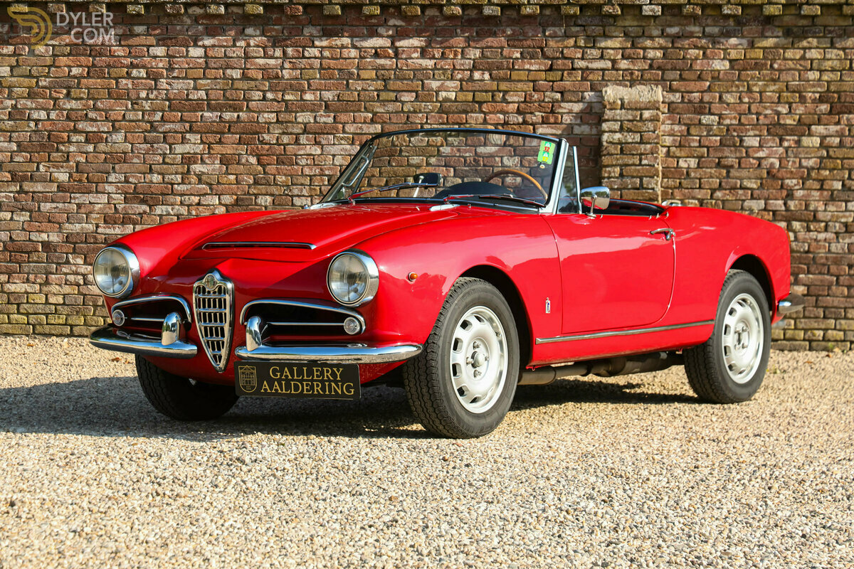 1963 Alfa Romeo Giulia 1600 Spider, foto 4