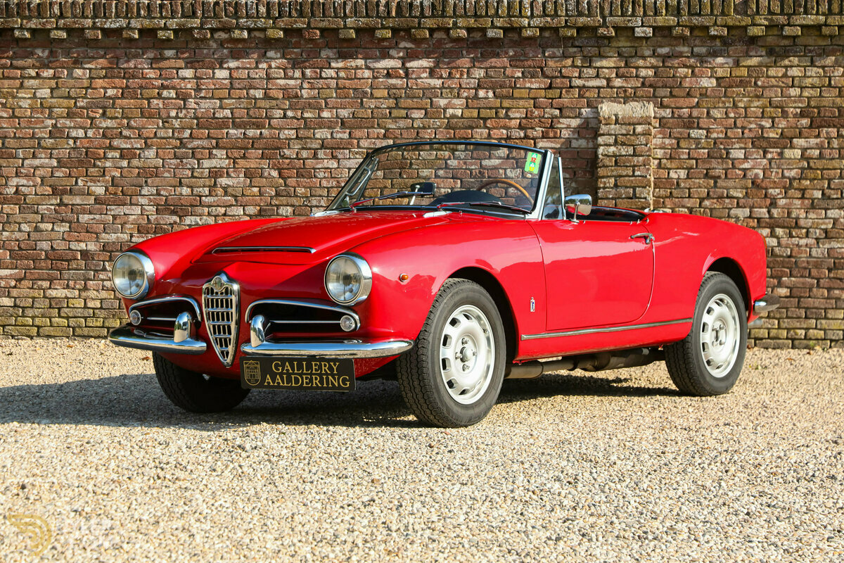 1963 Alfa Romeo Giulia 1600 Spider, foto 5