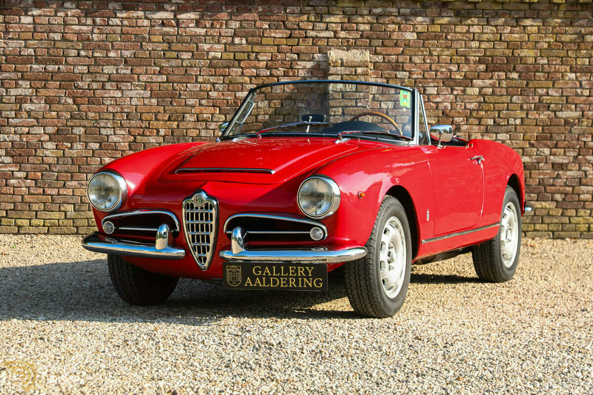 1963 Alfa Romeo Giulia 1600 Spider, foto 6