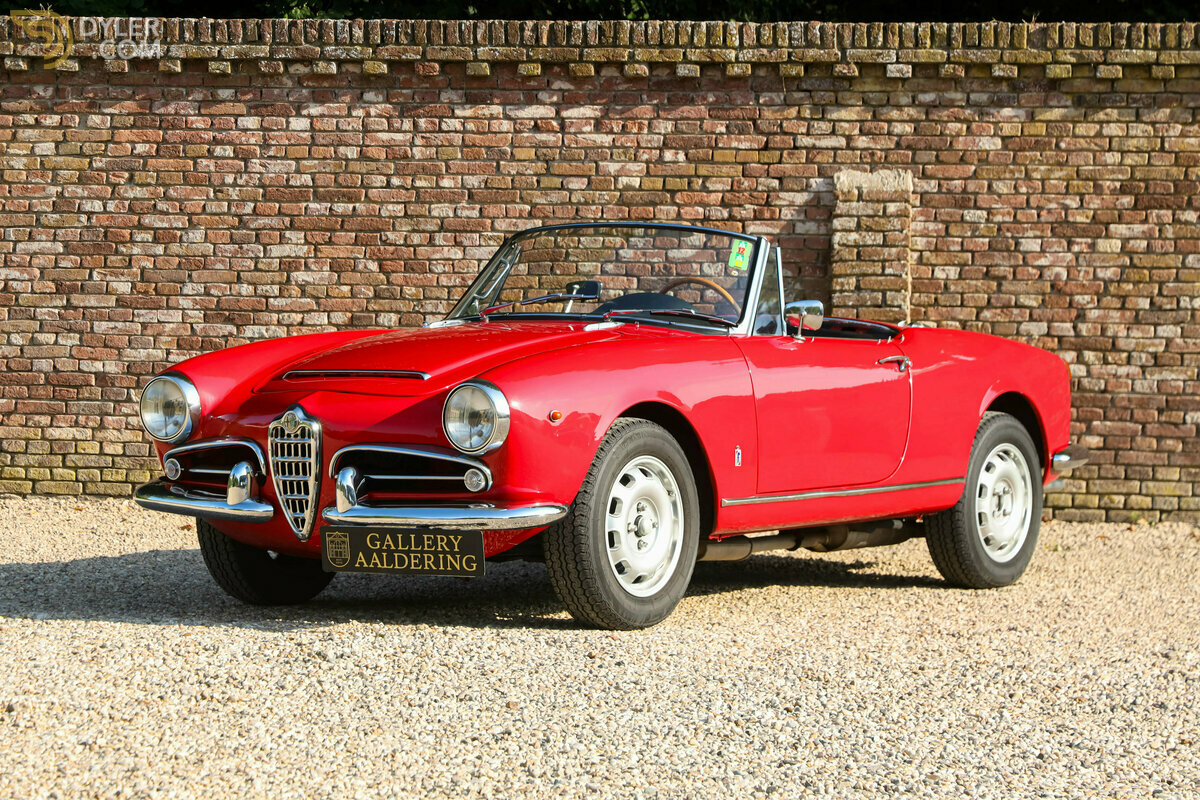 1963 Alfa Romeo Giulia 1600 Spider, foto 7