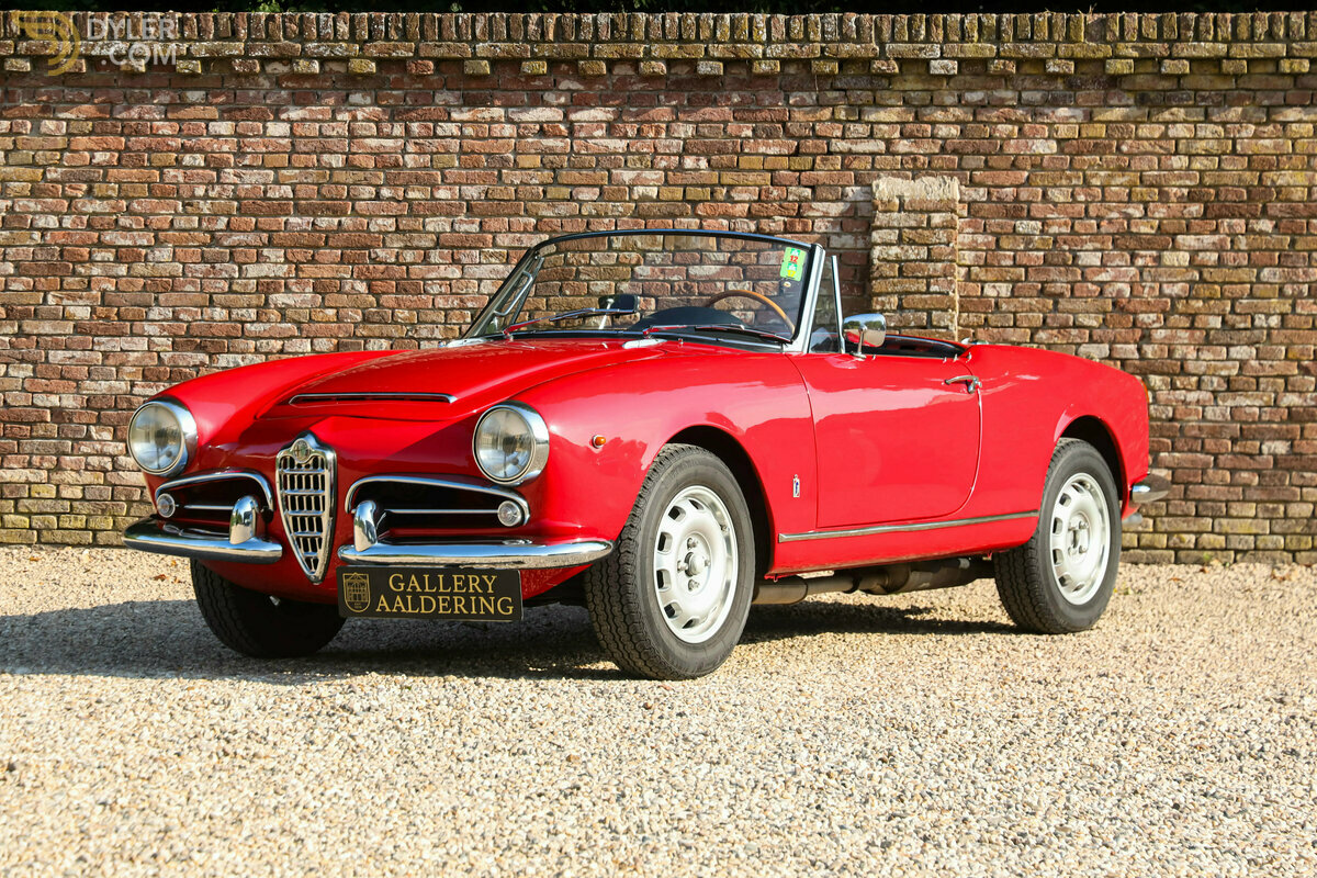 1963 Alfa Romeo Giulia 1600 Spider, foto 8