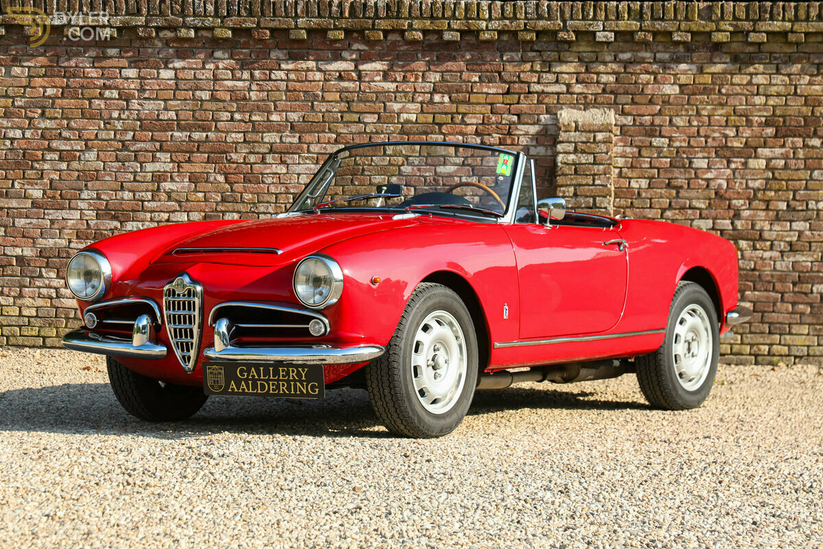1963 Alfa Romeo Giulia 1600 Spider, foto 9