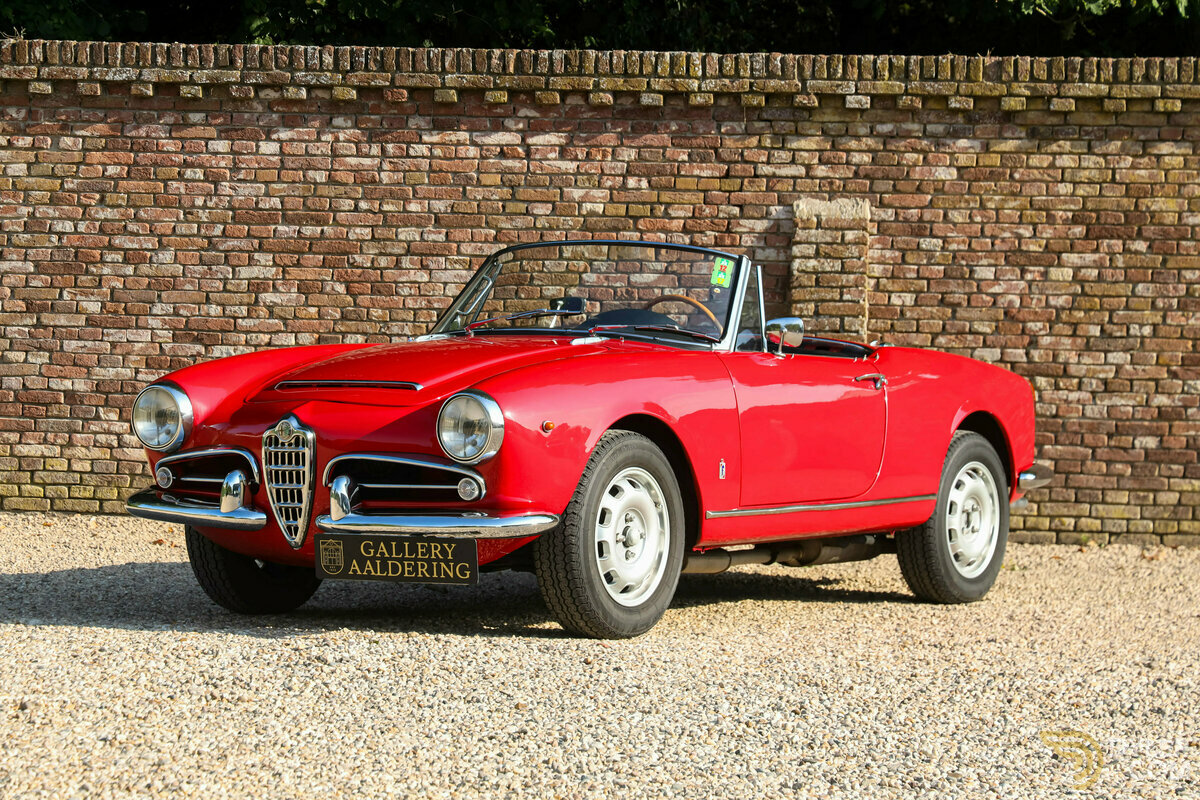 1963 Alfa Romeo Giulia 1600 Spider, foto 10