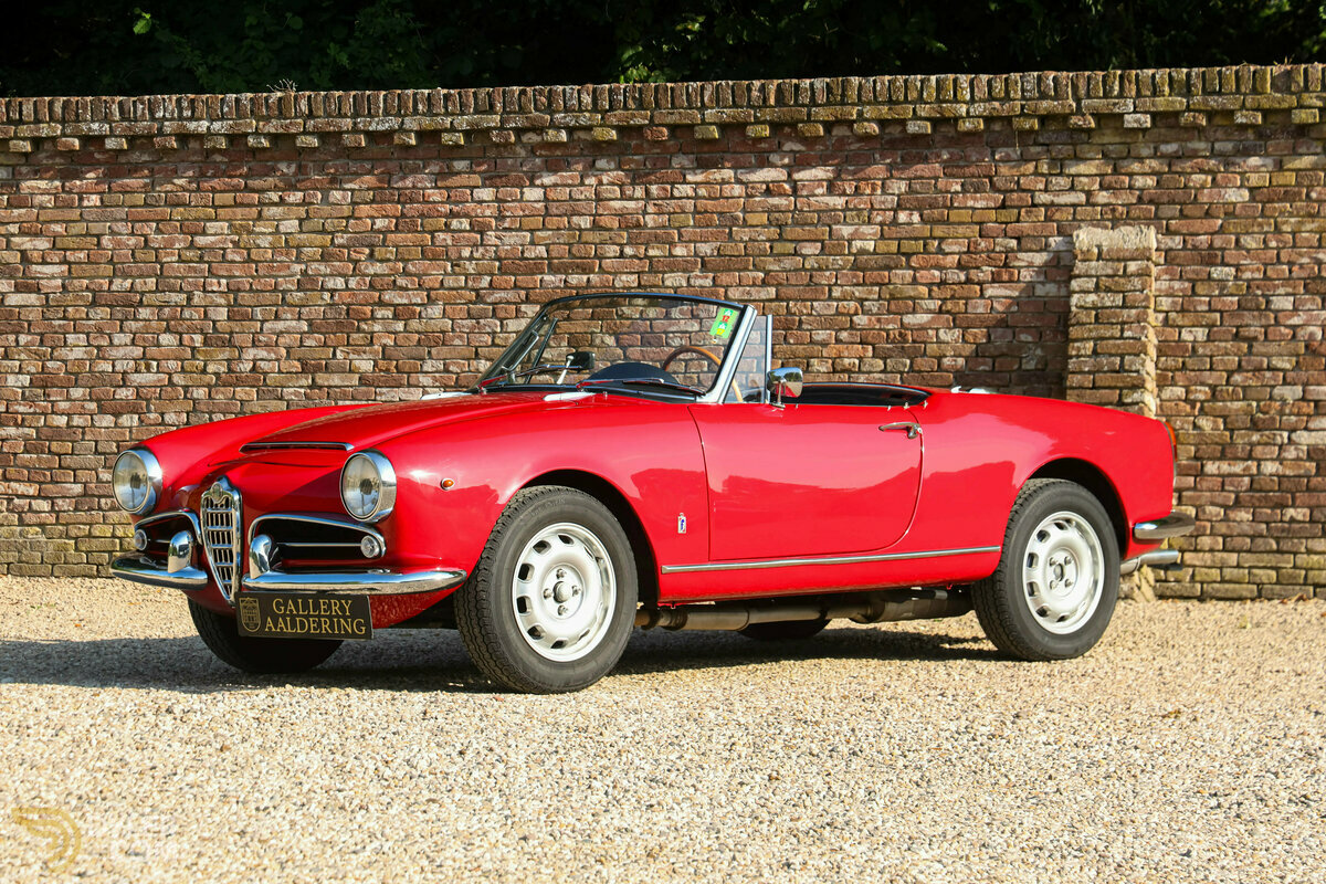 1963 Alfa Romeo Giulia 1600 Spider, foto 11