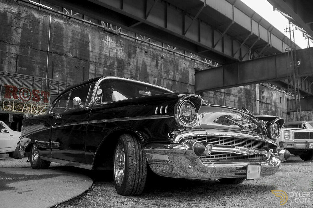 1957 Chevrolet Bel Air 2door Hardtop Coupé, foto 2