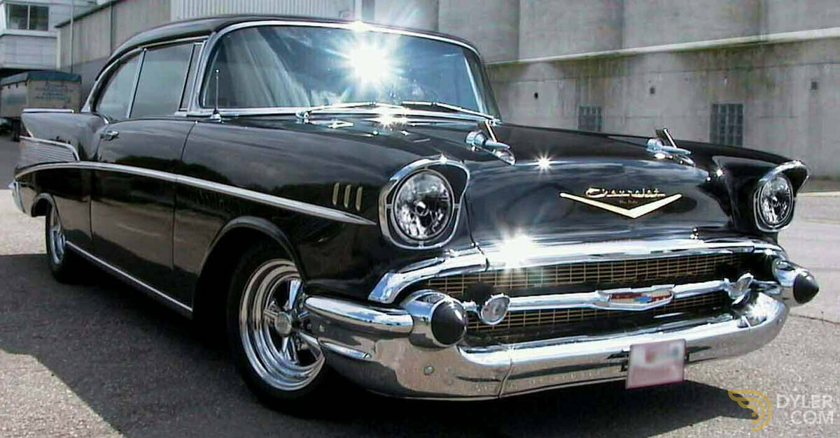1957 Chevrolet Bel Air 2door Hardtop Coupé, foto 1