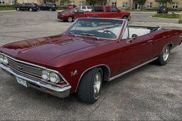 Chevrolet Chevelle Convertible Cabriolet / Roadster 1966 Burgundy