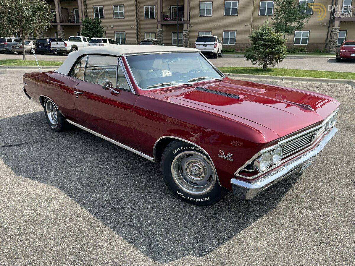 1966 Chevrolet Chevelle Convertible, foto 12