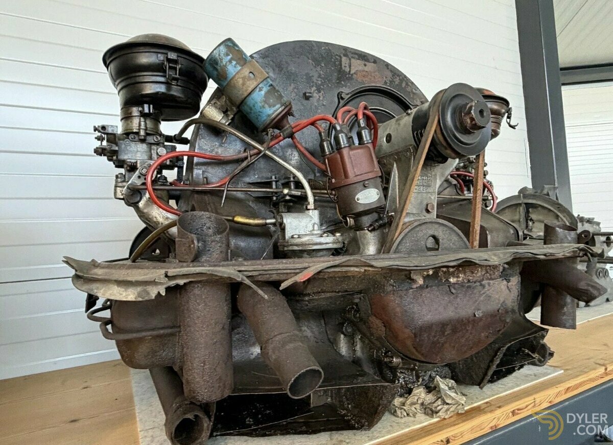 1953 Porsche 356 Porsche 356 Motor Type 546, 356 engine type 546, foto 1