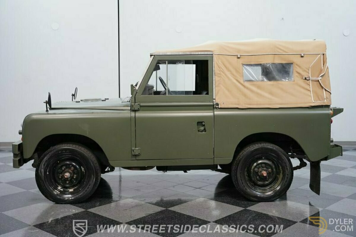 1973 Land Rover Serie III Belgian Military Ragtop, foto 2