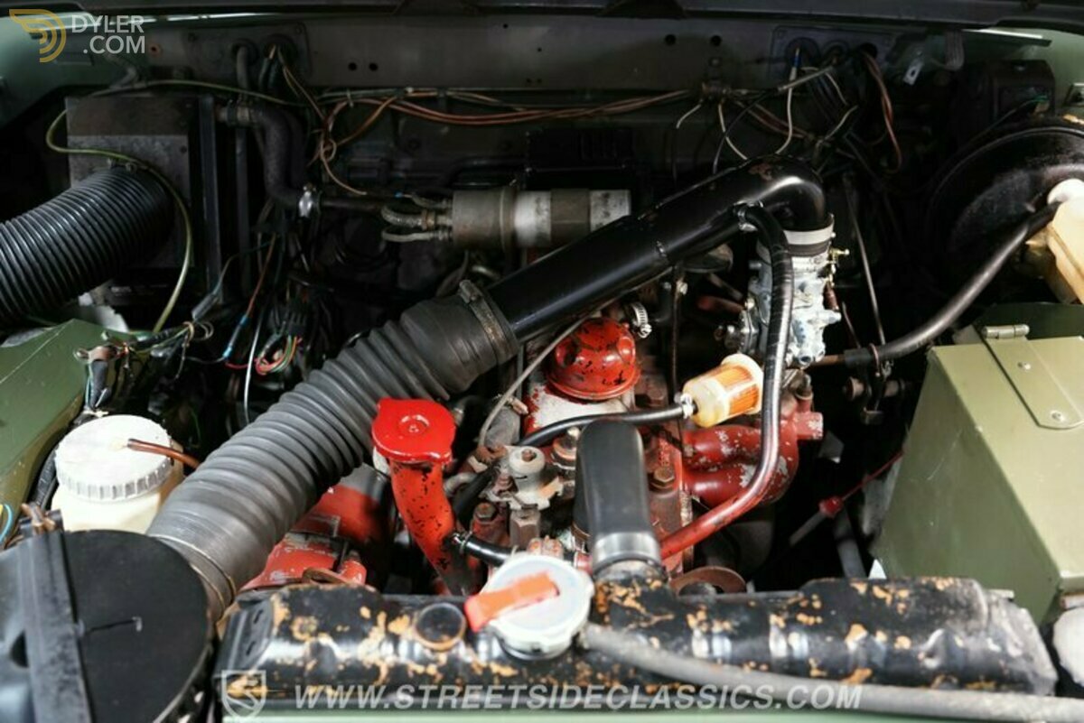 1973 Land Rover Serie III Belgian Military Ragtop, foto 3
