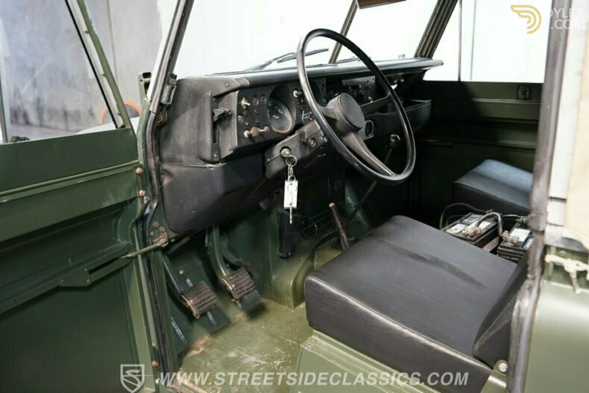 1973 Land Rover Serie III Belgian Military Ragtop, foto 4