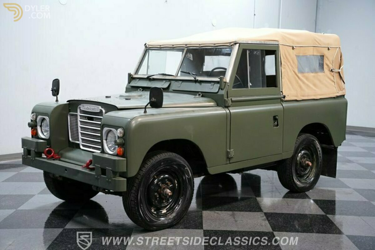 1973 Land Rover Serie III Belgian Military Ragtop, foto 5