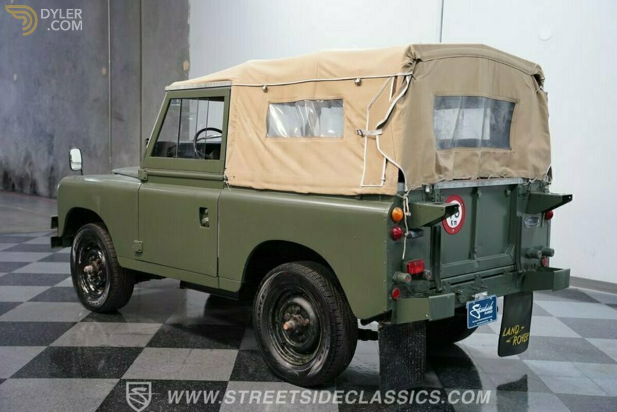 1973 Land Rover Serie III Belgian Military Ragtop, foto 6