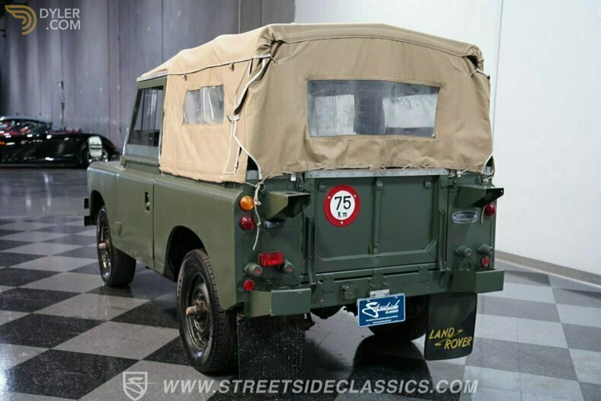 1973 Land Rover Serie III Belgian Military Ragtop, foto 7