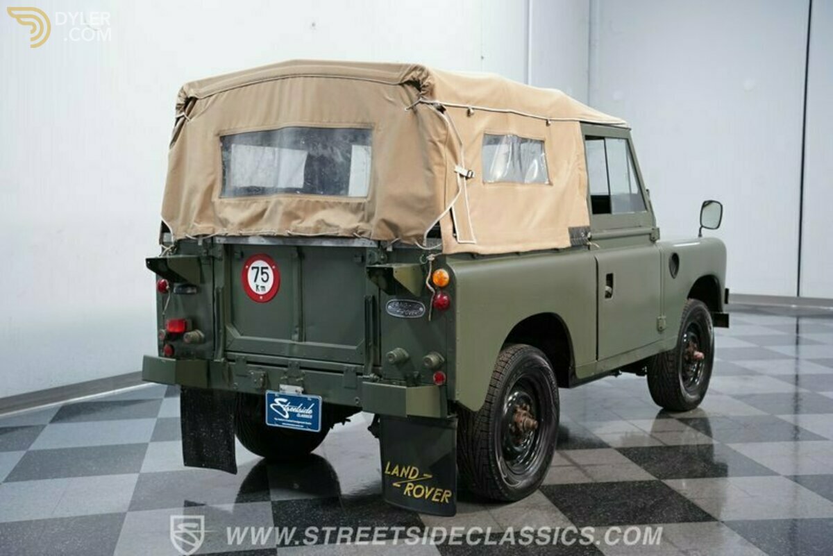1973 Land Rover Serie III Belgian Military Ragtop, foto 9