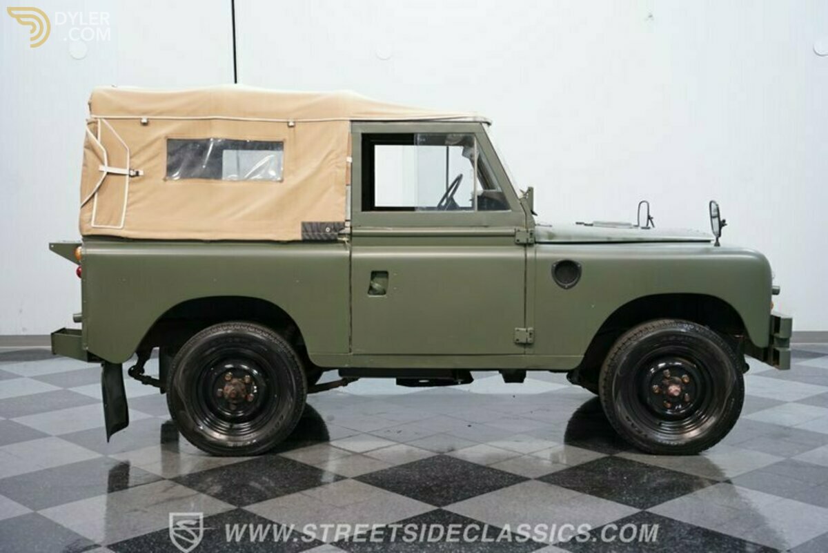 1973 Land Rover Serie III Belgian Military Ragtop, foto 11