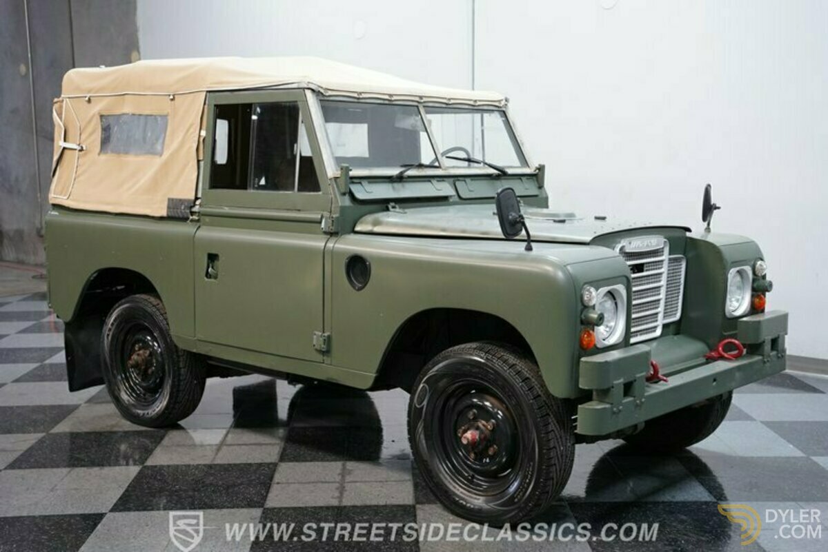 1973 Land Rover Serie III Belgian Military Ragtop, foto 12