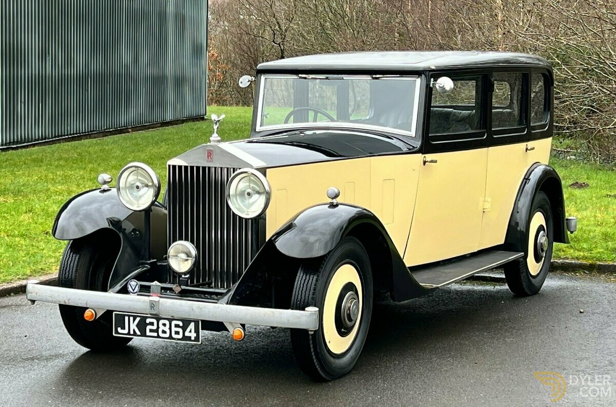 1933 Rolls-Royce 20/25 Windovers D Back Sunroof Saloon GZU8, foto 5