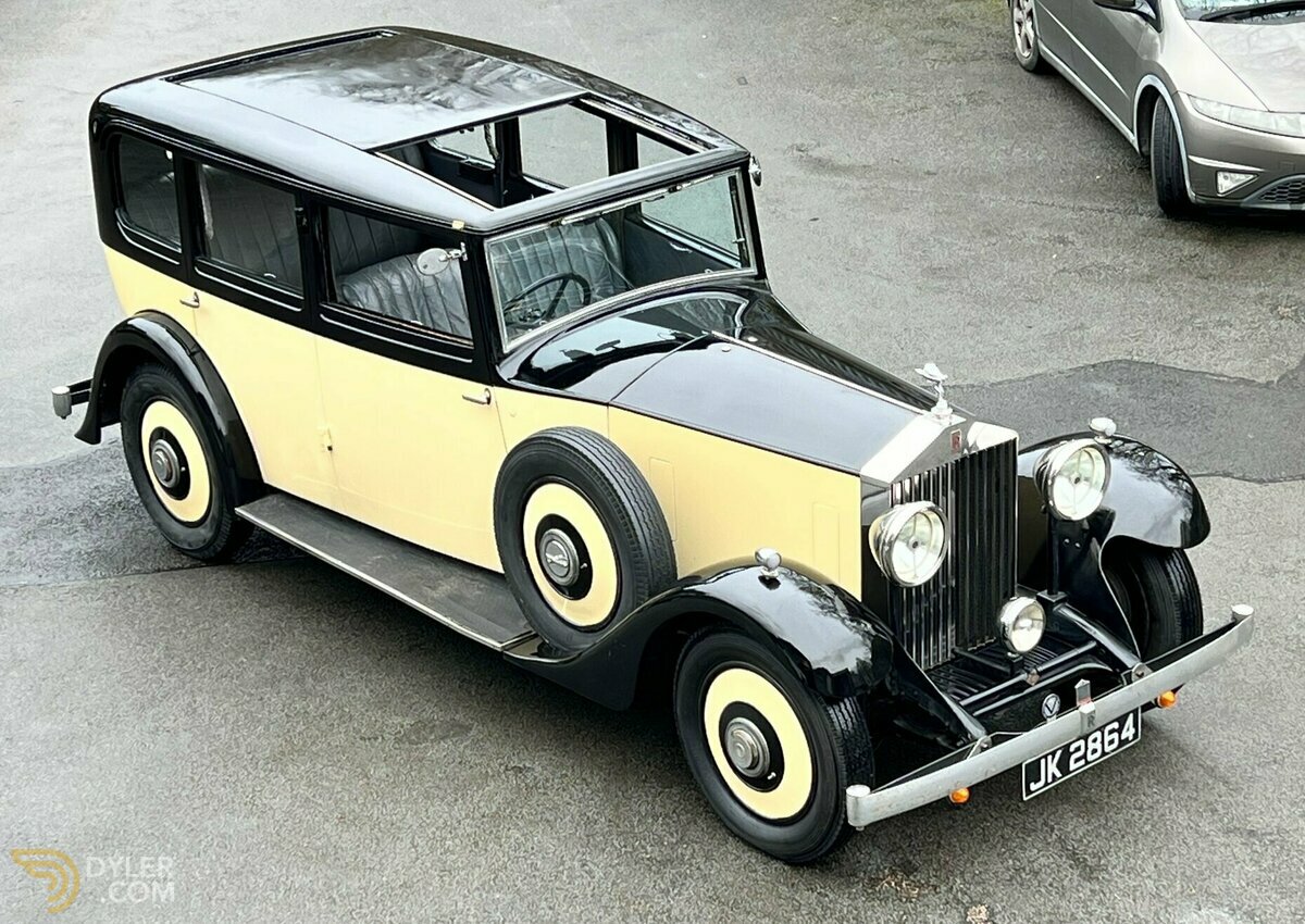 1933 Rolls-Royce 20/25 Windovers D Back Sunroof Saloon GZU8, foto 6