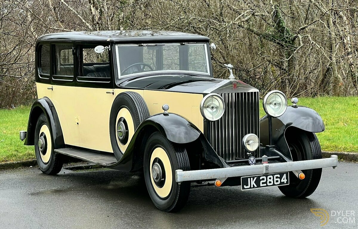 1933 Rolls-Royce 20/25 Windovers D Back Sunroof Saloon GZU8, foto 4