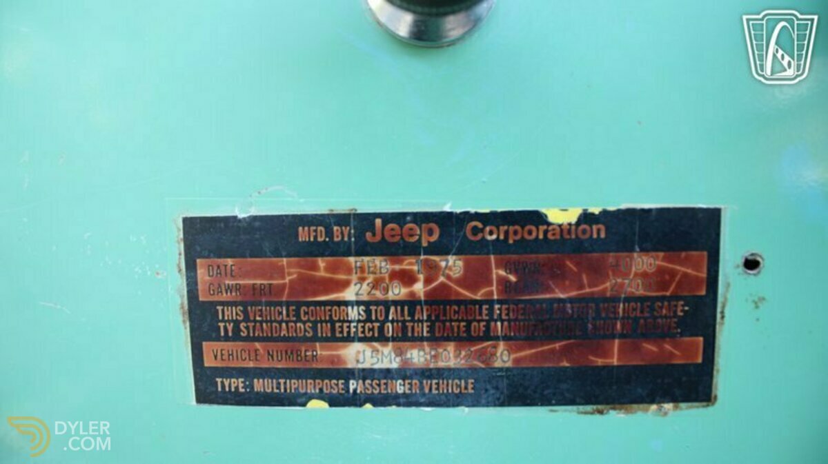 1975 Jeep CJ, foto 9