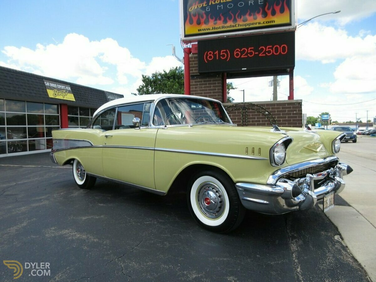 1957 Chevrolet Bel Air Numbers Matching Sport Coupe, foto 1